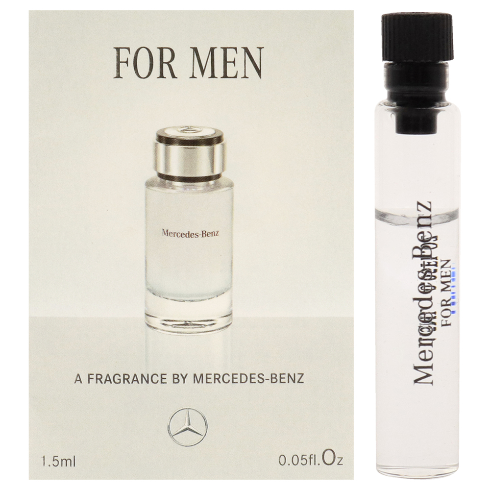 Mercedes-Benz by Mercedes-Benz for Men - 0.05 oz EDT Spray Vial On Card (Mini)